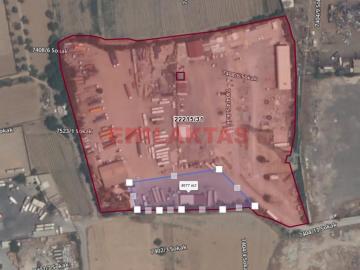 EMLAKTAŞ'TAN IŞIKKENTTE 4000 m2 GÜVENLİKLİ TIR PARKI - ARAZİ***