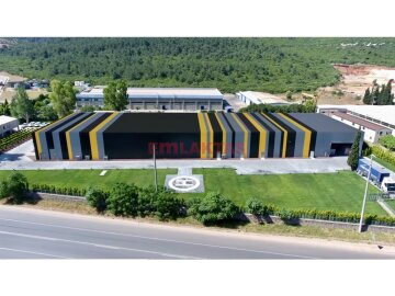 EMLAKTAŞ'TAN KEMALPAŞA OSB'DE ANAYOL ÜZERİ  12.122 M2 İÇİNDE 5500 M2 LÜKS FABRİKA**