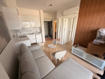 EMLAKTAŞ'TAN BORNOVA'DA METRO YAKINI SIFIR 1+1 DAİRE **EŞYALI